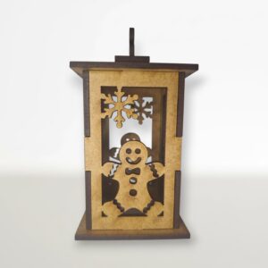 Lamparina - Boneco de Neve